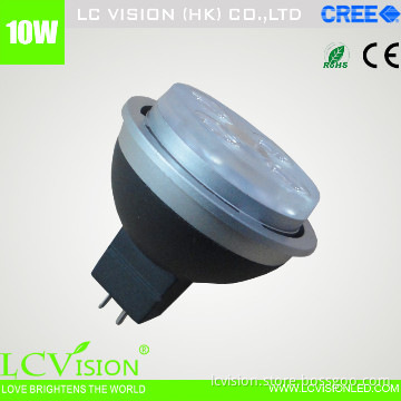 LED lighting / 10W CREE LED Bulb Spot light / MR16 12VDC / 600 lm